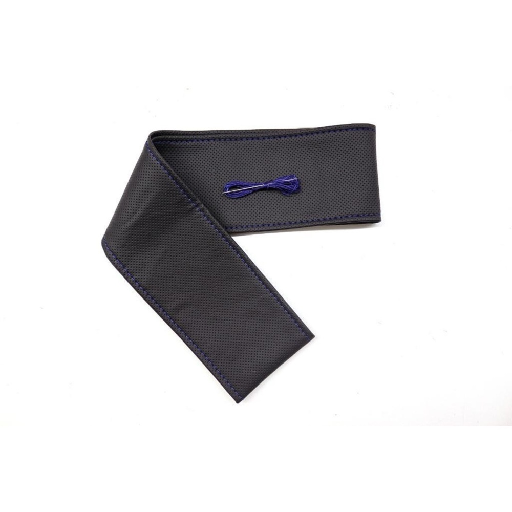 Tüm Araçlara Uyumlu Vinil Direksiyon Kılıfı, Dikmeli Mavi Dikişli