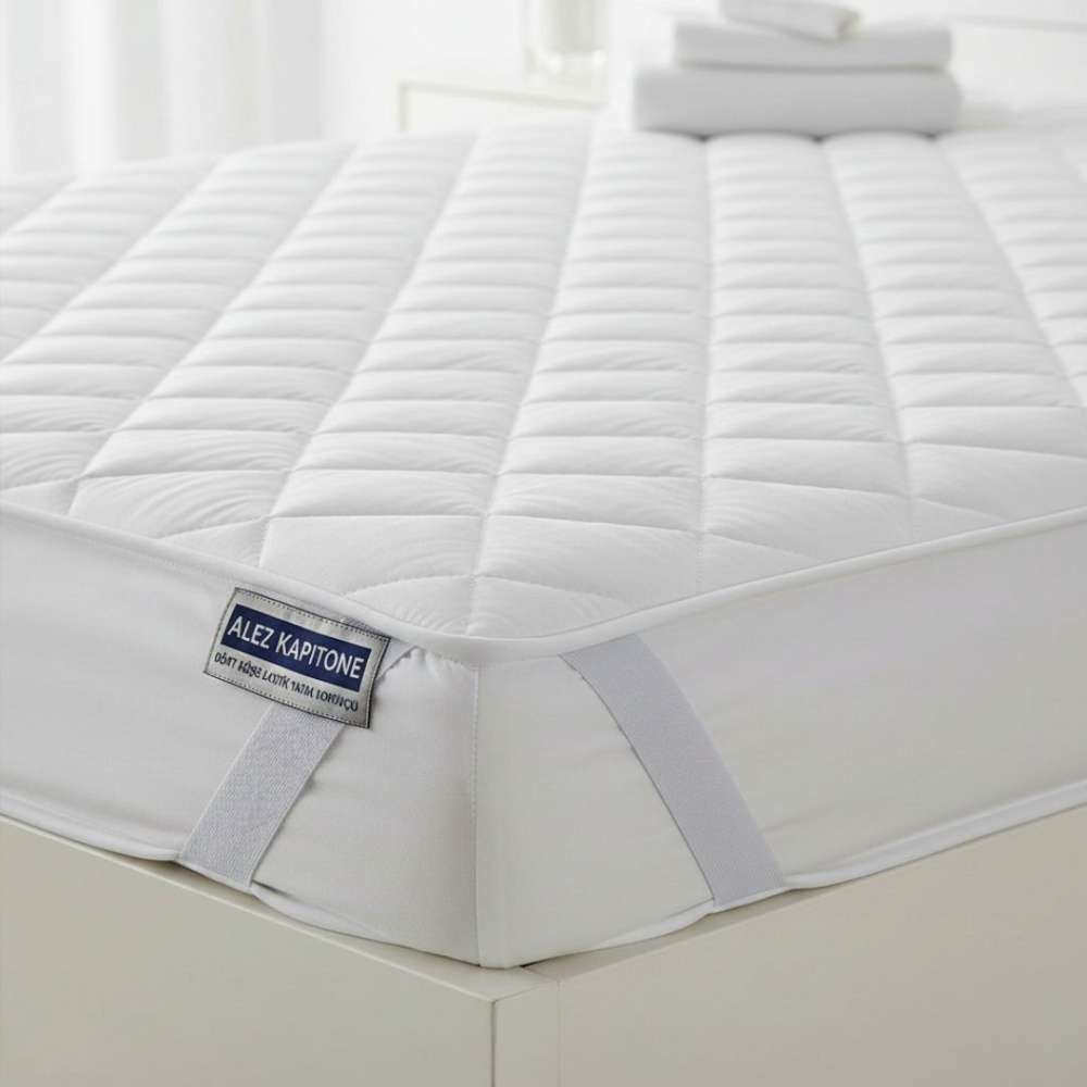 Alez Kapitone Dört Köşe Lastik Yatak Koruyucu 100*200 cm