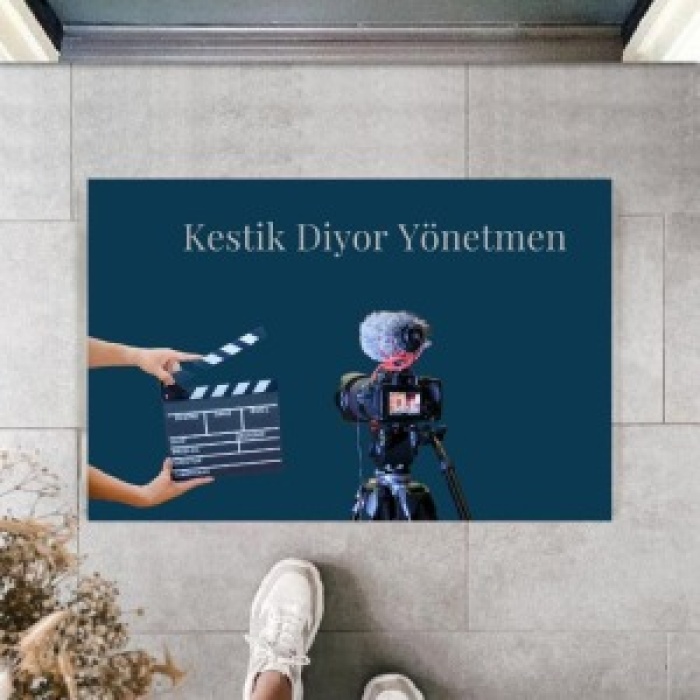 Dijital Baskı Kişiye Özel İç Kapı Dekorasyon Paspas  PS11206
