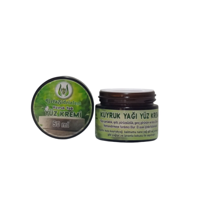 Kuyruk Yağı & Kolajen İçerikli Doğal Yüz Bakım Kremi – 50 ml | Sıkılaştırıcı & Nemlendirici Etki