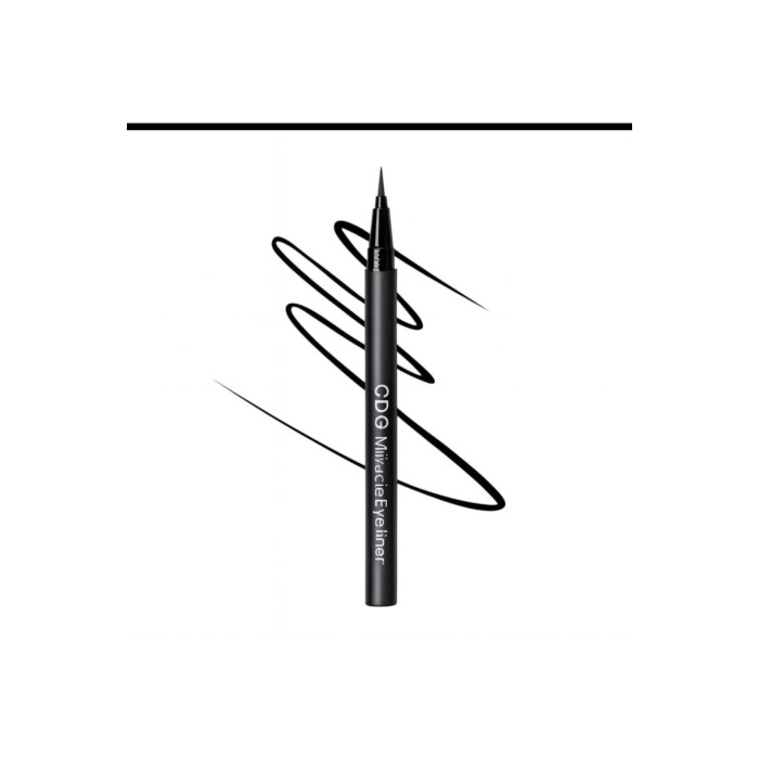 Miracle Eyeliner – Suya Dayanıklı, Akmayan, İnce Uçlu Siyah Göz Kalemi
