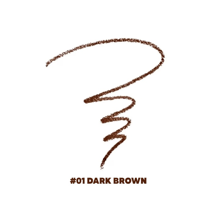Suya Dayanıklı Çatal Uçlu Kaş Kalemi – 2’si 1 Arada Krem Microblading Etkili Eyeliner & Kaş Kalemi