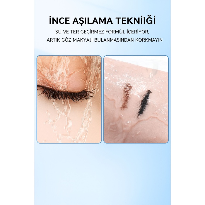 Uzun Süre Kalıcı Maskara – Dağılmayan ve Topaklanmayan Kirpik Etkisi