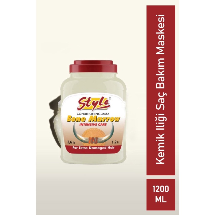 Style Bone Marrow Kemik İliği Saç Bakım Maskesi – 1200 ml