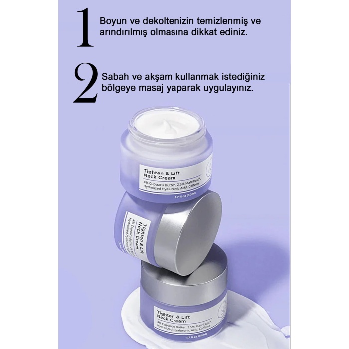 Anti-Aging Krem – Nemlendirici ve Kırışıklık Karşıtı Yüz & Boyun Bakım Kremi