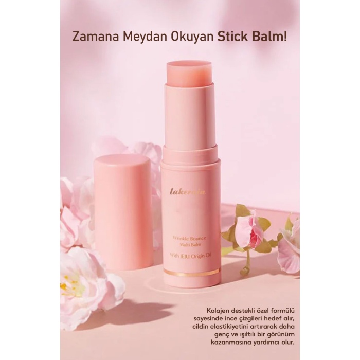 Kolajen Destekli Kırışıklık Karşıtı Nemlendirici Stick Multi Balm 9g