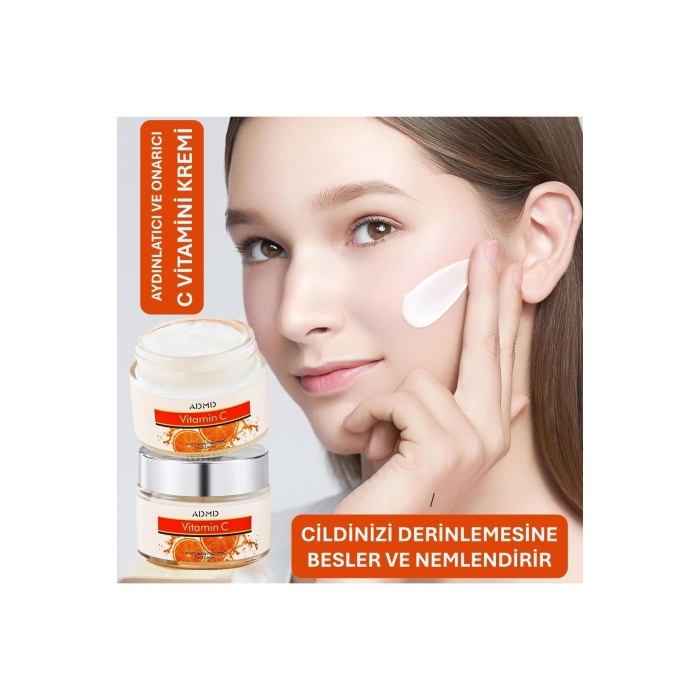 Vitamin C Yüz Kremi 50 g – Nemlendirici ve Onarıcı