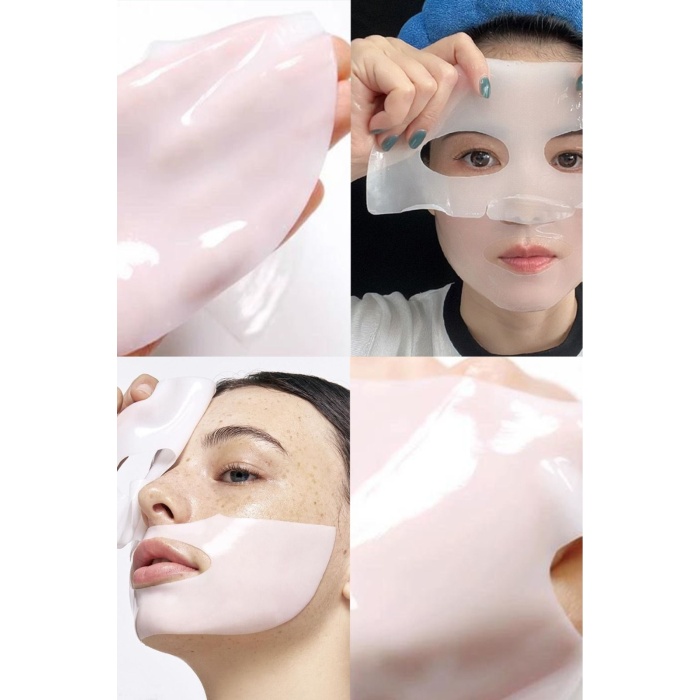 Bio Collagen Real Deep Şeffaflaşan Cilt Maskesi – Nemlendiren, Gözenek Küçülten ve Onarıcı Yüz Maskesi