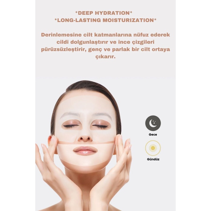 5 Adet Şeffaflaşan Maske – Doğal Kolajen İçerikli Kore Cilt Maskesi