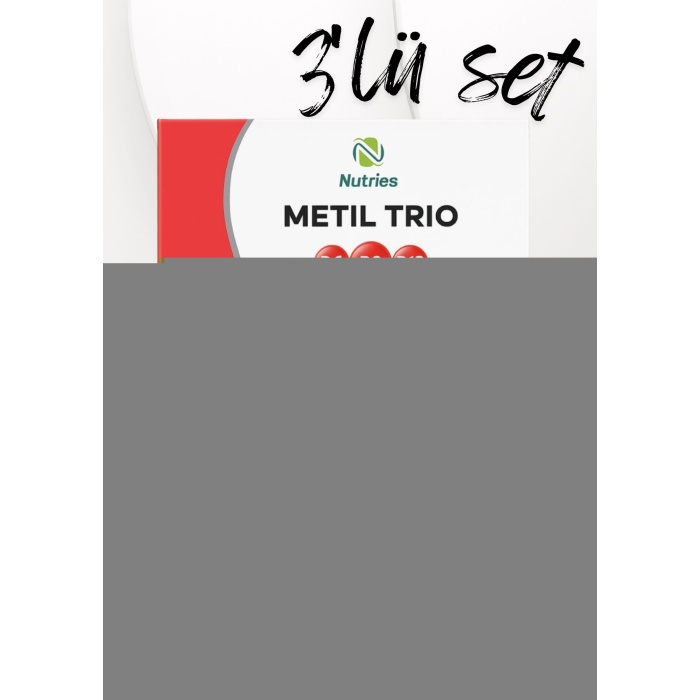 Metil B12 Çiğneme Tableti – 3’lü Ekonomik Set