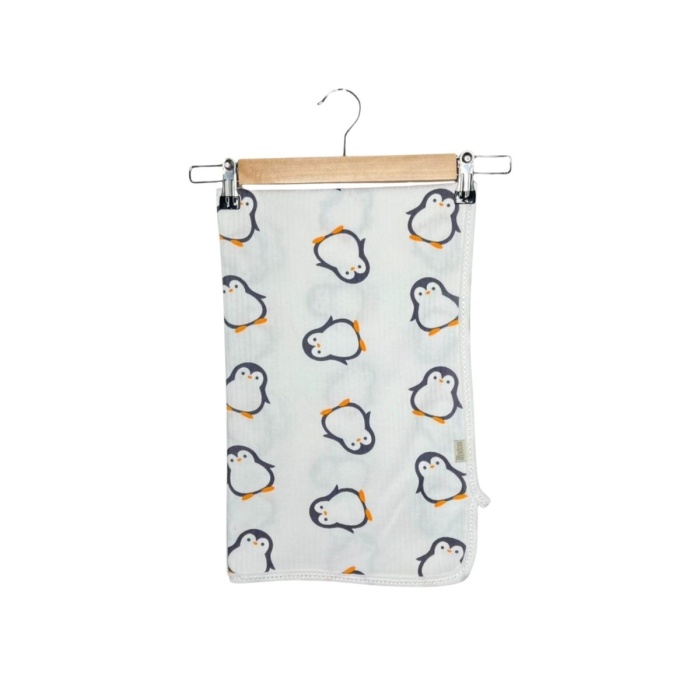 Raporlu Penguen Desenli Bebek Battaniyesi – 12 Ay – Uni