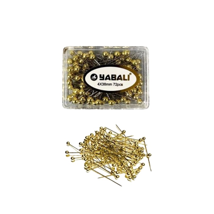 Toplu İğne Altın 72li 4x38 mm