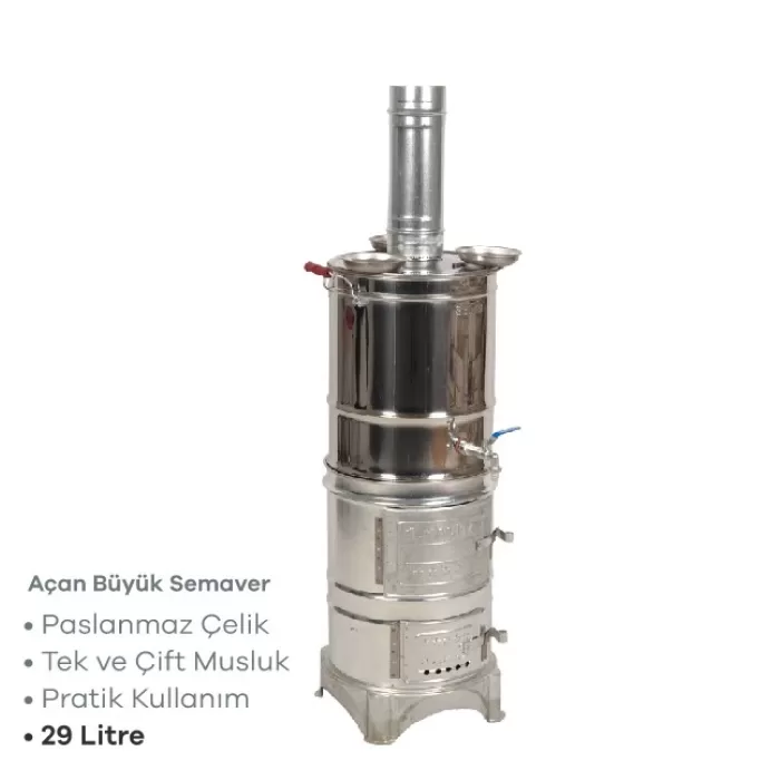 AÇAN BÜYÜK SEMAVER 29 LT