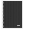 Myline Nova A4 P.P Kapak 60 Yaprak Çizgili Siyah Defter