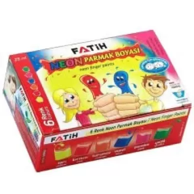 Fatih Parmak Boyası 6Lı 25ML 6 Renk