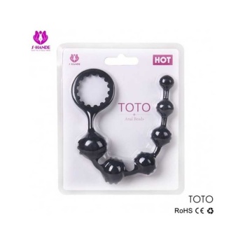 S-Hande 22 cm Dışı Tırtıklı Anal Zevk Topları