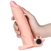 Pleasure X-Tender Realistik Titreşimli Uzatmalı Penis Kılıfı