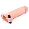 Pleasure X-Tender Realistik Titreşimli Uzatmalı Büyük Penis Kılıfı