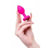 Diamond Heart Silikon Anal Plug 7 cm