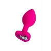 Diamond Heart Silikon Anal Plug 7 cm