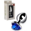 Arkası Taşlı Büyük Boy Metal Anal Plug
