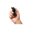 Sİlikon Siyah Taşlı Anal Plug Small