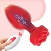 Uzaktan Kumandalı Gül Şekilli Anal Vibrator