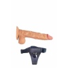25 CM Gerçekçi Belden Bağlamalı Penis