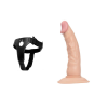 Realistik 18cm Gerçekçi Dildo Belden Bağlamalı