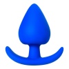 8,3 cm Silikon Mavi Anal Plug