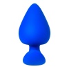 8,3 cm Silikon Mavi Anal Plug