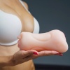 16,5cm Vajinal ve Oral Girişli Suni Vajina Mastürbatör