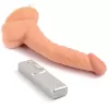 23 cm Eğik Titreşimli Realistik Penis Vibratör