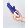 17,7 cm Magic Bunny Silikon Mor Vibratör