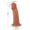 17,5 cm İçi Boş Belden Bağlamalı Protez Penis