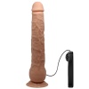 28 cm Titreşimli Gerçekçi Kalın Dildo Penis