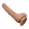 28 cm Titreşimli Gerçekçi Kalın Dildo Penis