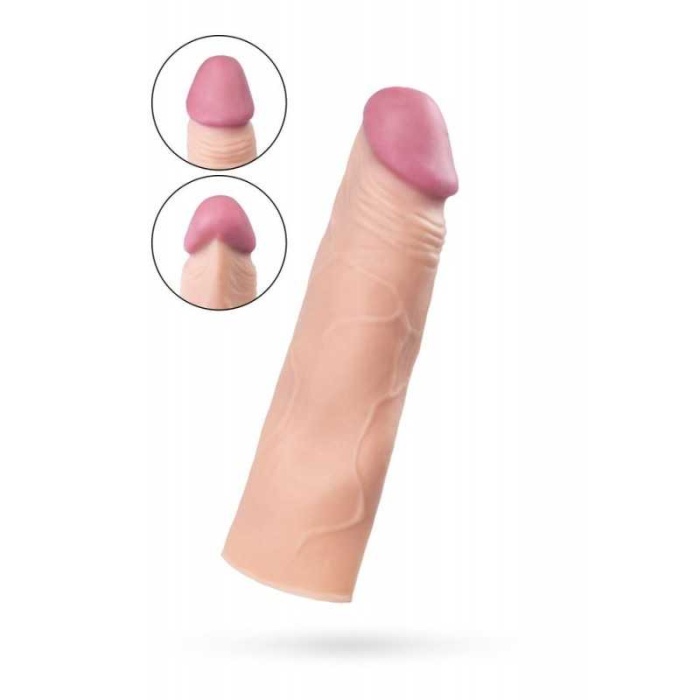 16,5 cm Ten Rengi Gerçekçi Penis Kılıfı