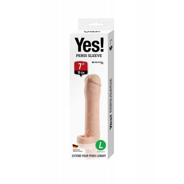 Uzatmalı Büyük Başlı Penis Kılıfı
