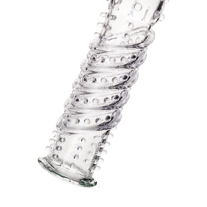 Slikon Tırtıklı Penis Kılıfı
