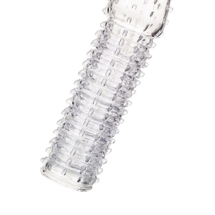 Boyn Şeffaf Tırtıklı Penis Klıfı