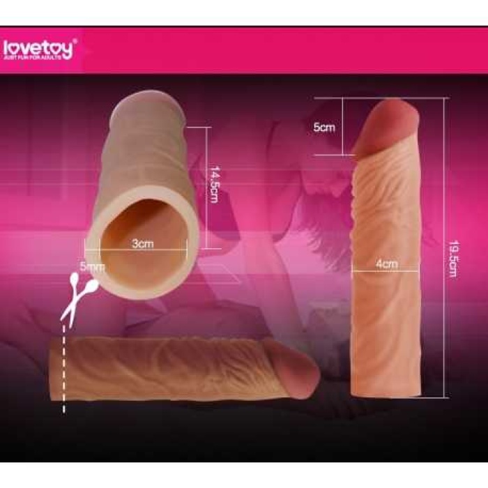 X-Tender Kırmızı Kafa Penis Kılıfı