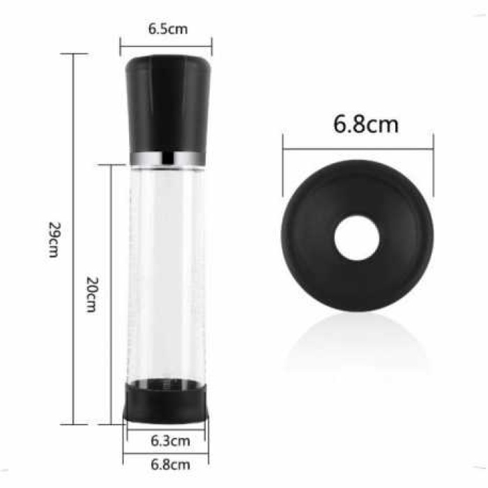 Full Otomatik Led Ekranlı Usb Şarjlı Güçlü Penis Pompası