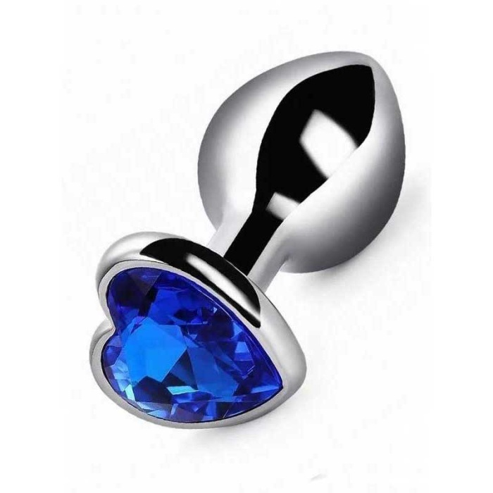 Arkası Taşlı Büyük Boy Metal Anal Plug