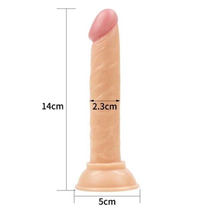 Realistik Vantuzlu Anal Plug Dildo