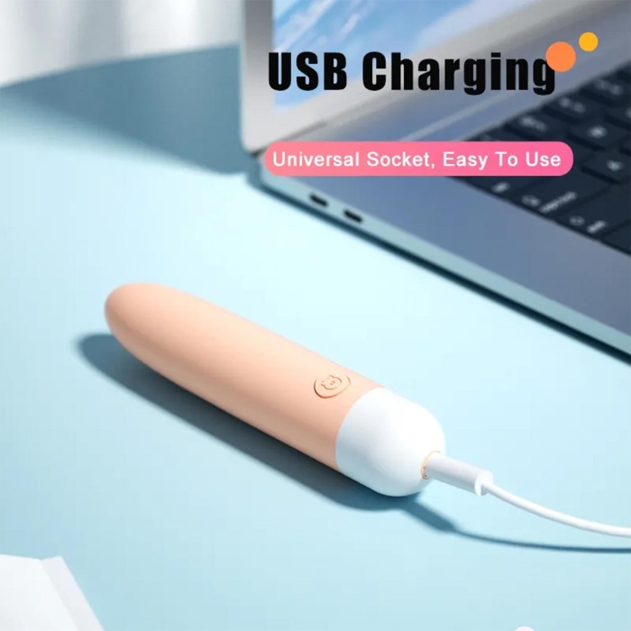 Modern USB Şarjlı Titreşimli Bullet Kurşun Vibratör