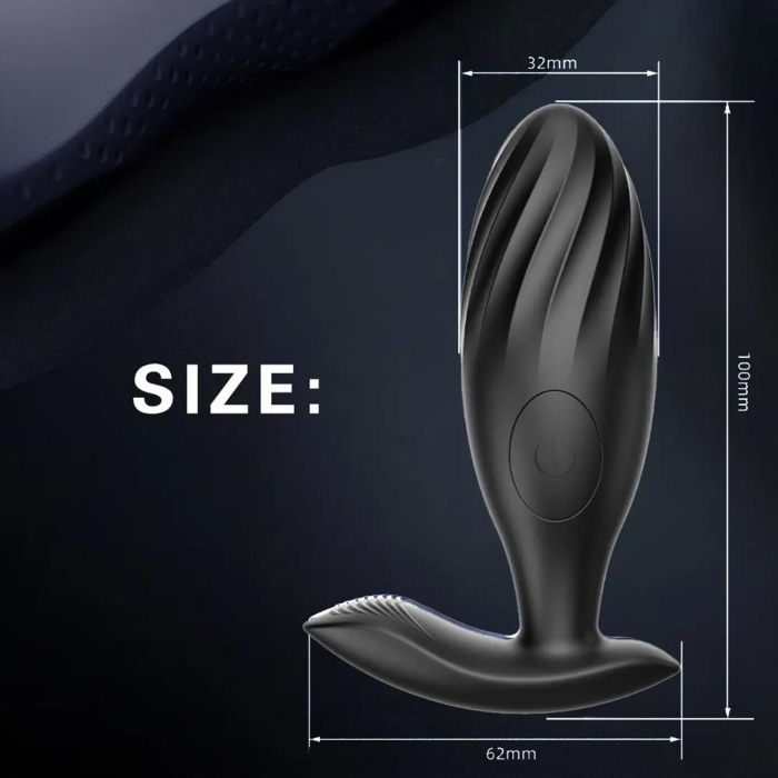 Uzaktan Kumandalı Modern Vajinal Anal Vibratör
