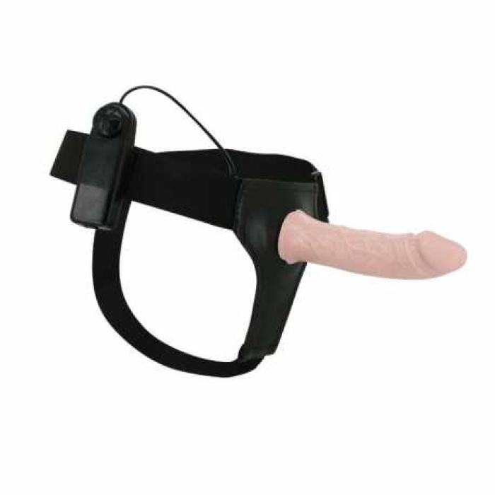 Baile Ultra İçi Boş Belden Bağlamalı Titreşimli Protez Penis