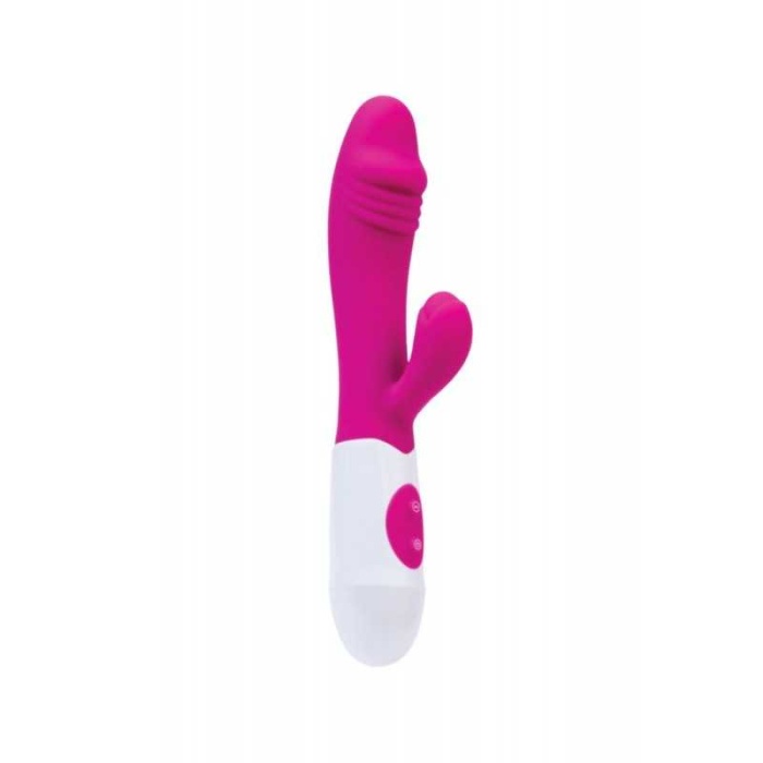 Klitoral Uyarıcılı Tavşan Vibratör 19,5 cm