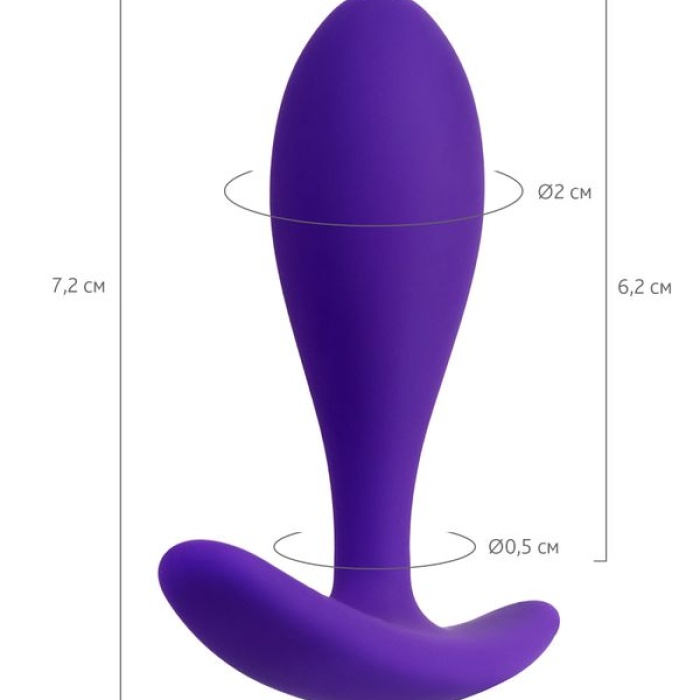 7,2 CM Hub Anal Plug